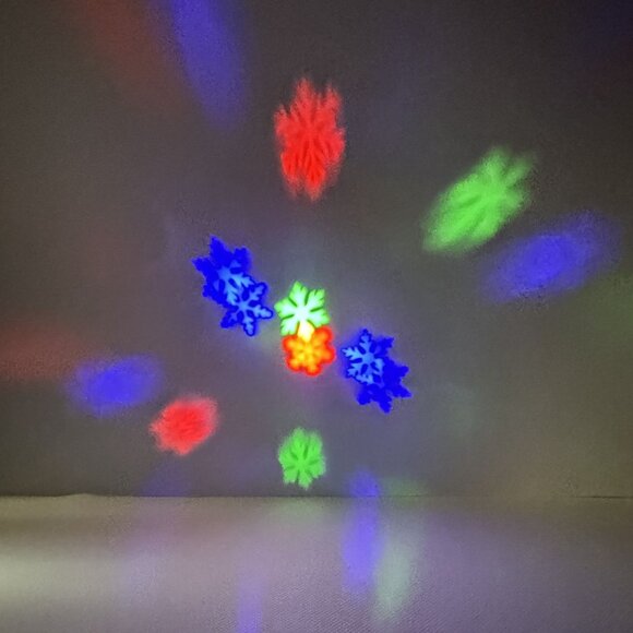Philips LED Rotating Snowflake Projector Indoor Outdoor Christmas Adjustable NEW - Picture 3 of 17